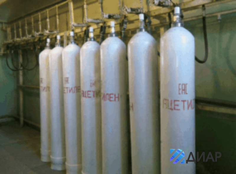 заправить газовые баллоны ацетиленом
