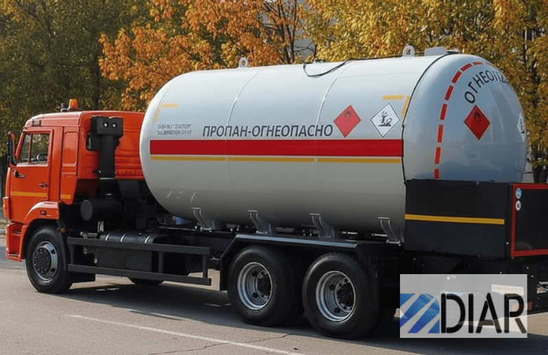 заправка газом газгольдеров в москве