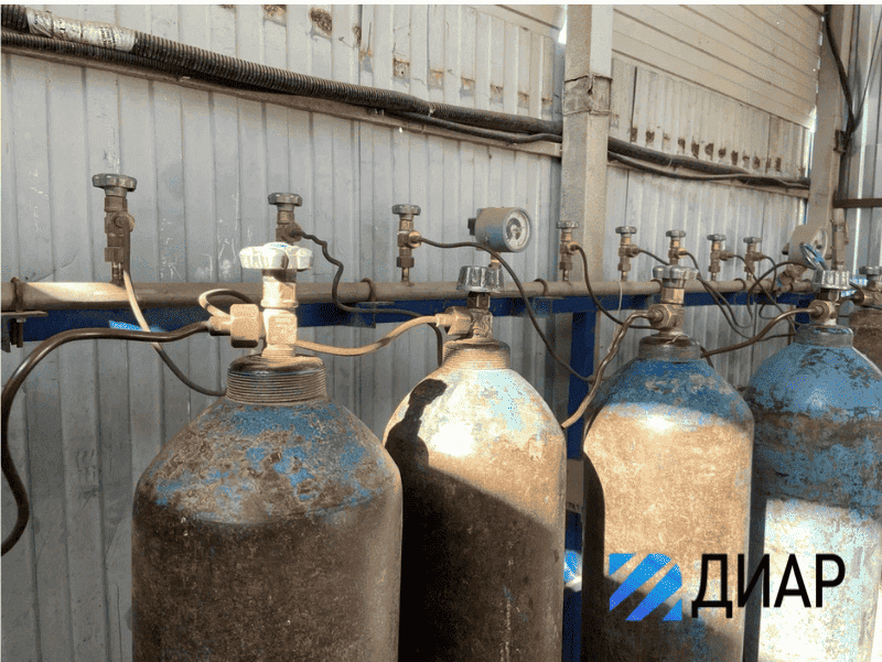 обмен газовых баллонов в троицке цена