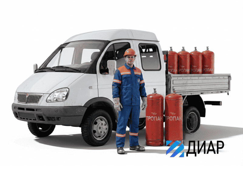 доставка газовых баллонов в Климовске