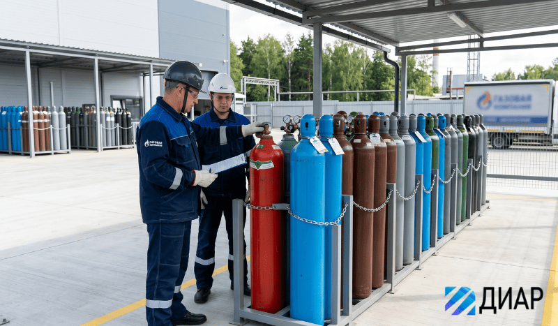 эксплуатация газовых баллонов